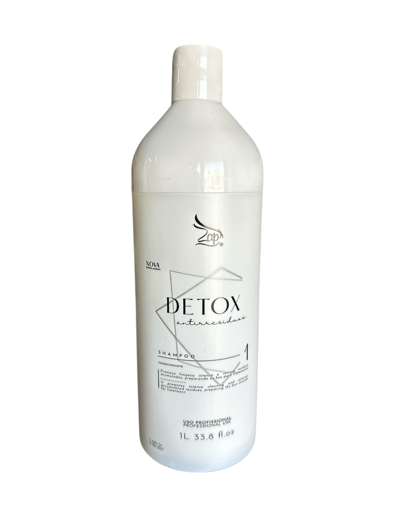 Zap  Detox Shampoo Anti Residue Intense Cleansing 33.8fl.oz 1000ml