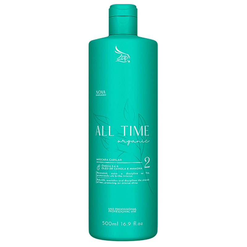 ZAP ALL TIME  ORGANIC HAIR SMOOTHING TREATMENT SET 500ml 16.9 fl.oz - Keratinbeauty