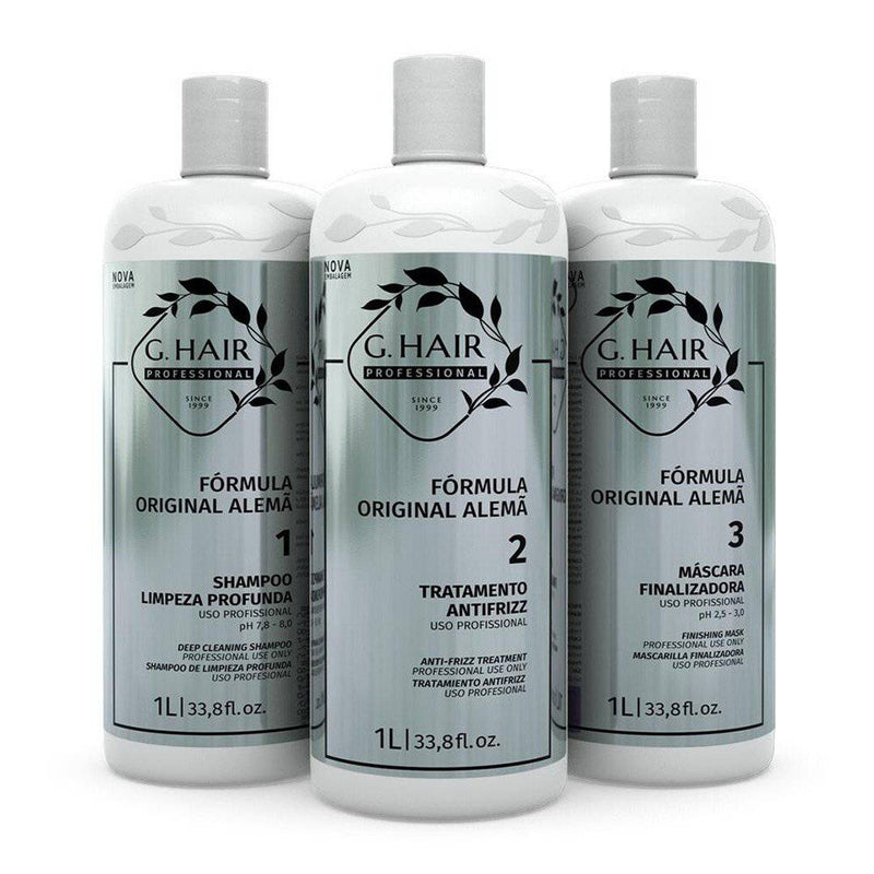 KB GERMAN FORMULA BRAZILIAN KERATIN TREATMENT KIT 34 oz (1000ml). - Keratinbeauty