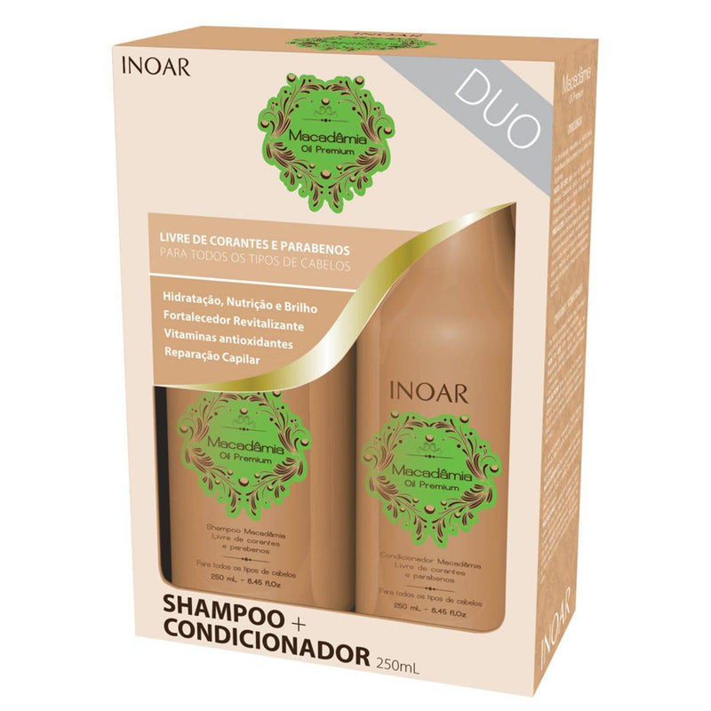 INOAR MACADAMIA POS PROGRESS HOME CARE KIT - Keratinbeauty