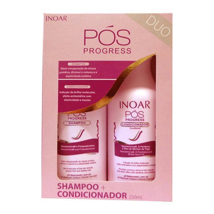 INOAR POS PROGRESS APRÈS TRAITEMENT KIT 250ML - Keratinbeauty